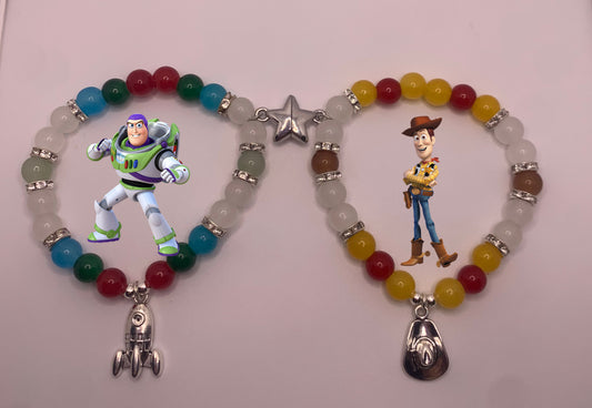 Woody and buzz (beaded)
